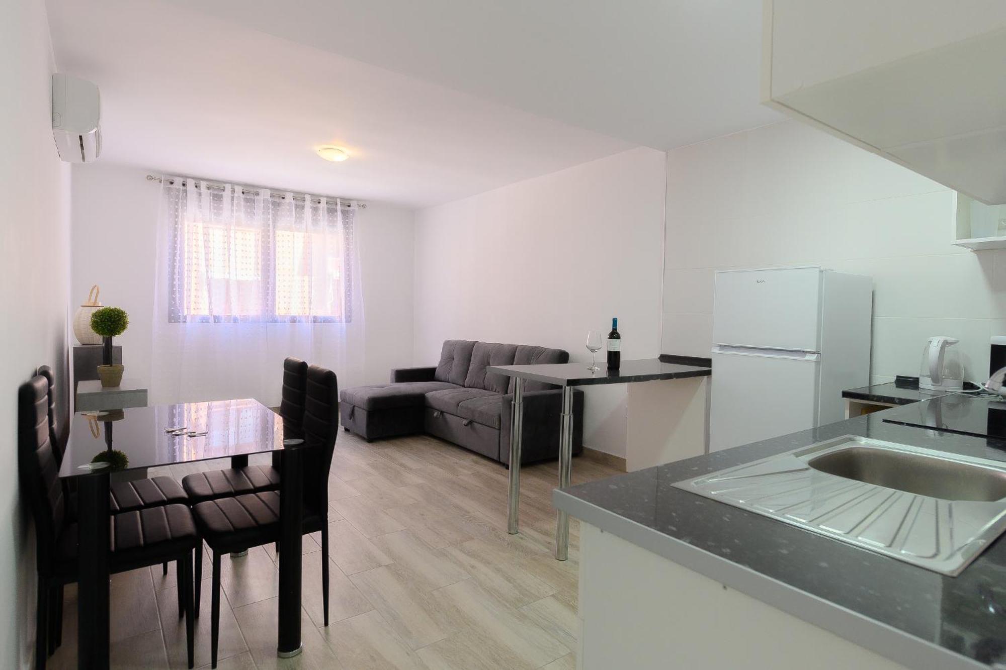Appartement For Acogedor Temporal De Un En Chamartin Mma321b *